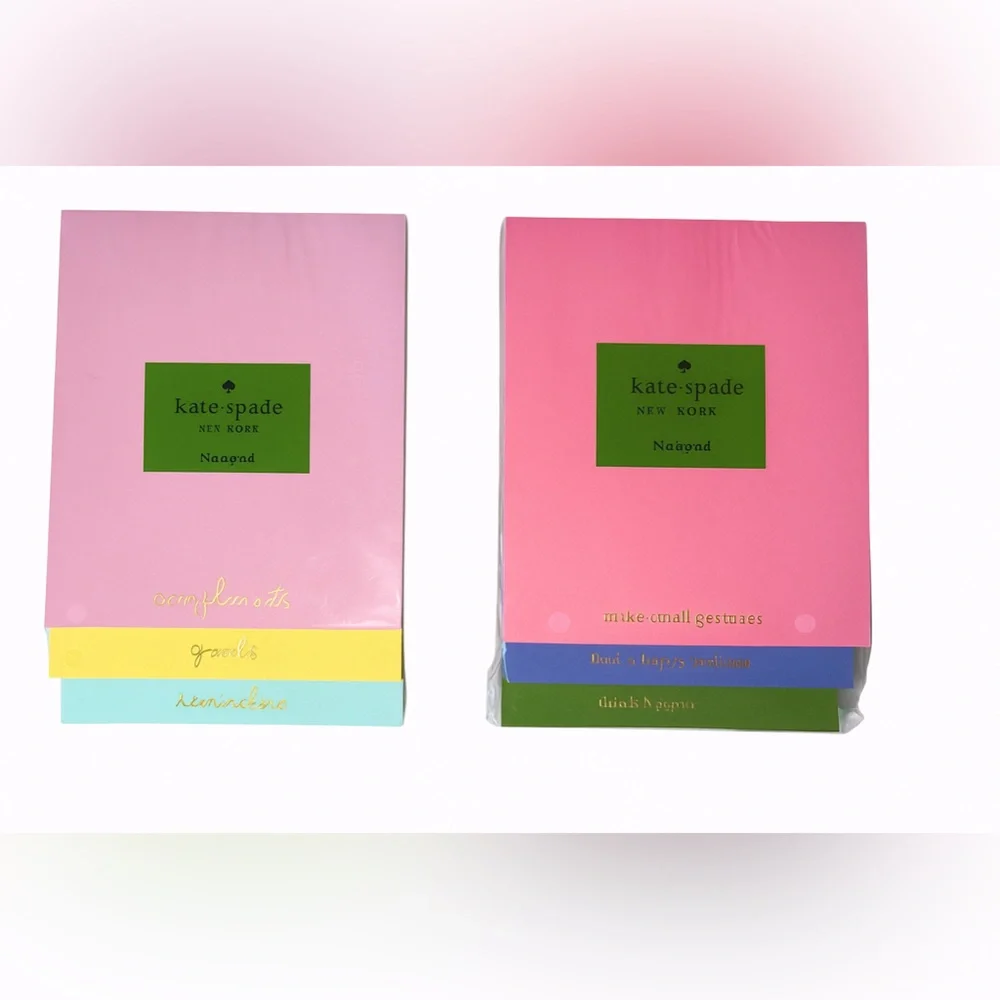 Kate Spade Stationery Bundle | Gel‎ Pens + 2 Notepads | New